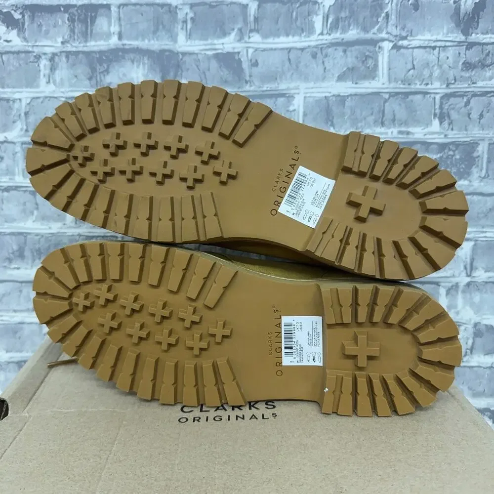 Clarks Desert Rock Oakmoss Suede Boots 62703 Mens Size 8 M New Rare